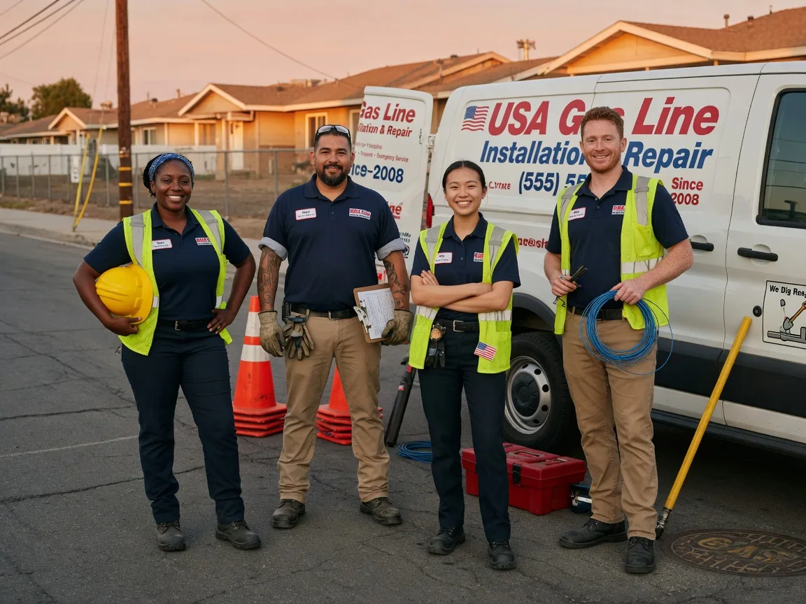 Gas Line Installation company in Ola, AR